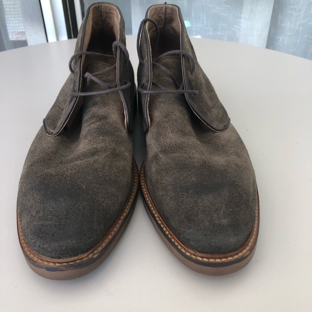 Aston Grey Suede Brown Men’s Shoe